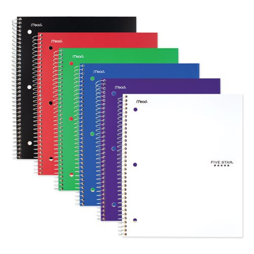 Wirebound Notebook, 2 Subjects, College Rule, Assorted Color Covers, 9.5 X 6.5, 100 Sheets Wirebound Notebook, 2 Subjects, College Rule, Assorted Color Covers, 9.5 X 6.5, 100 Sheets