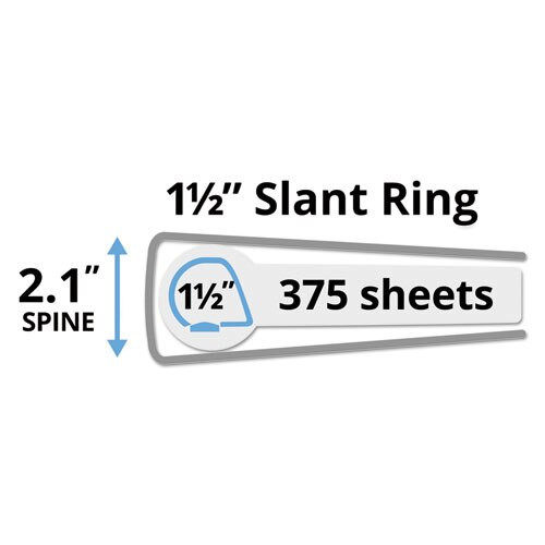 Ultralast Heavy-duty View Binder With One Touch Slant Rings, 3 Rings, 1" Capacity, 11 X 8.5, Black Ultralast Heavy-duty View Binder With One Touch Slant Rings, 3 Rings, 1" Capacity, 11 X 8.5, Black