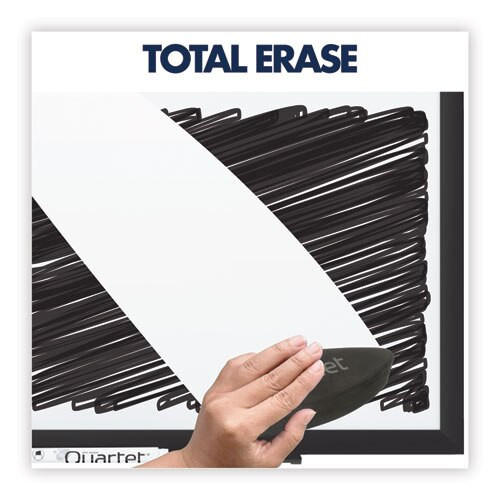 Classic Series Total Erase Dry Erase Board, 48 X 36, White Surface, Black Frame Classic Series Total Erase Dry Erase Board, 48 X 36, White Surface, Black Frame