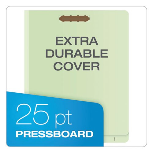 End Tab Classification Folders, 1 Divider, Letter Size, Pale Green, 10/box End Tab Classification Folders, 1 Divider, Letter Size, Pale Green, 10/box