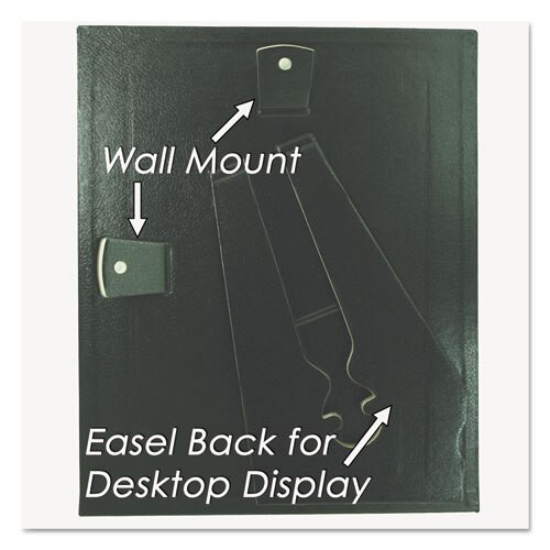Leatherette Document Frame, 8-1/2 X 11, Black, Pack Of Two Leatherette Document Frame, 8-1/2 X 11, Black, Pack Of Two