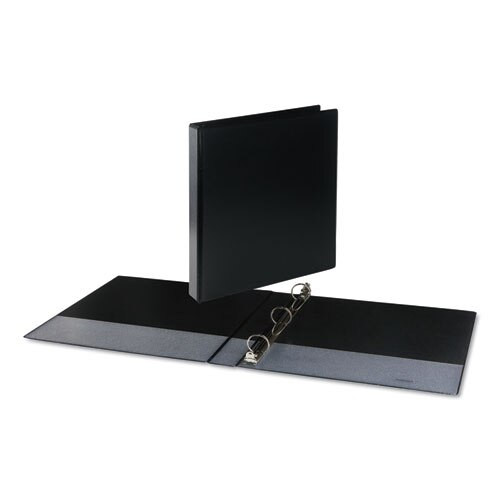 Deluxe Round Ring View Binder, 3 Rings, 1" Capacity, 11 X 8.5, Black Deluxe Round Ring View Binder, 3 Rings, 1" Capacity, 11 X 8.5, Black