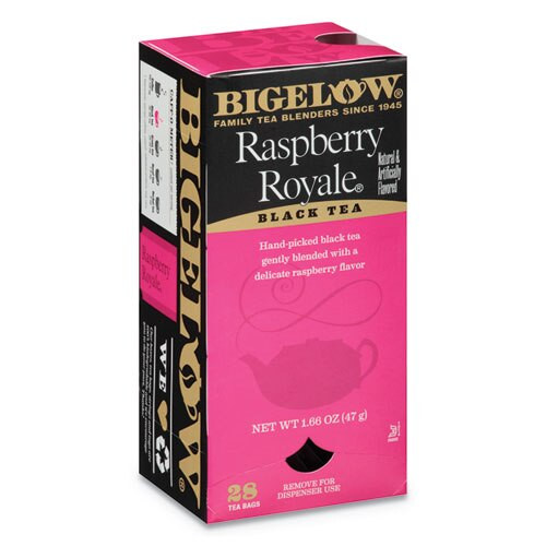 Raspberry Black Tea, Raspberry, 0.34 Lbs, 28/box Raspberry Black Tea, Raspberry, 0.34 Lbs, 28/box