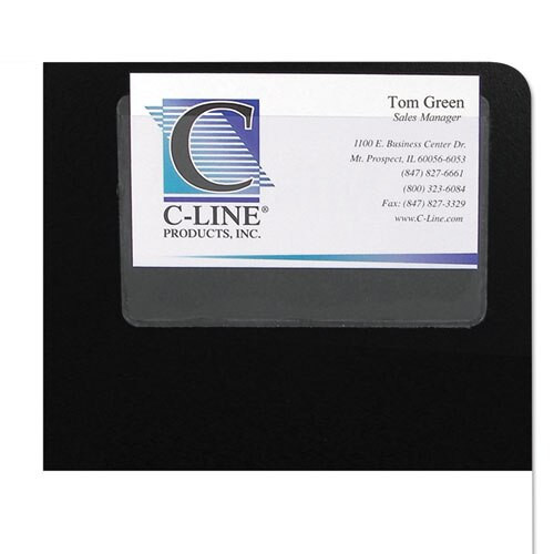 Self-adhesive Business Card Holders, Top Load, 2 X 3 1/2, Clear, 10/pack Self-adhesive Business Card Holders, Top Load, 2 X 3 1/2, Clear, 10/pack