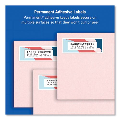 Easy Peel White Address Labels W/ Sure Feed Technology, Inkjet Printers, 1 X 4, White, 20/sheet, 25 Sheets/pack Easy Peel White Address Labels W/ Sure Feed Technology, Inkjet Printers, 1 X 4, White, 20/sheet, 25 Sheets/pack