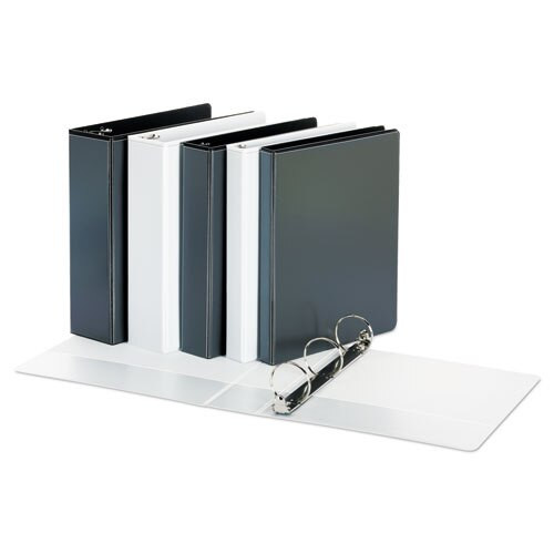Economy Round Ring View Binder, 3 Rings, 2" Capacity, 11 X 8.5, White Economy Round Ring View Binder, 3 Rings, 2" Capacity, 11 X 8.5, White
