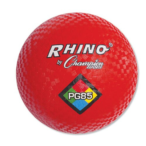 Playground Ball, 8-1/2" Diameter, Red Playground Ball, 8-1/2" Diameter, Red