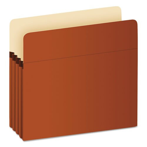 Earthwise By Pendaflex 100% Recycled File Pockets, 3.5" Expansion, Letter Size, Red Fiber Earthwise By Pendaflex 100% Recycled File Pockets, 3.5" Expansion, Letter Size, Red Fiber