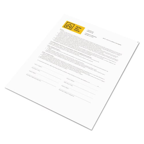 Revolution Digital Carbonless Paper, 1-part, 8.5 X 11, White, 500/ream Revolution Digital Carbonless Paper, 1-part, 8.5 X 11, White, 500/ream