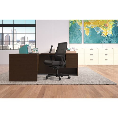 Endorse Mesh Mid-back Work Chair, Supports Up To 300 Lbs., Black Seat/black Back, Black Base Endorse Mesh Mid-back Work Chair, Supports Up To 300 Lbs., Black Seat/black Back, Black Base