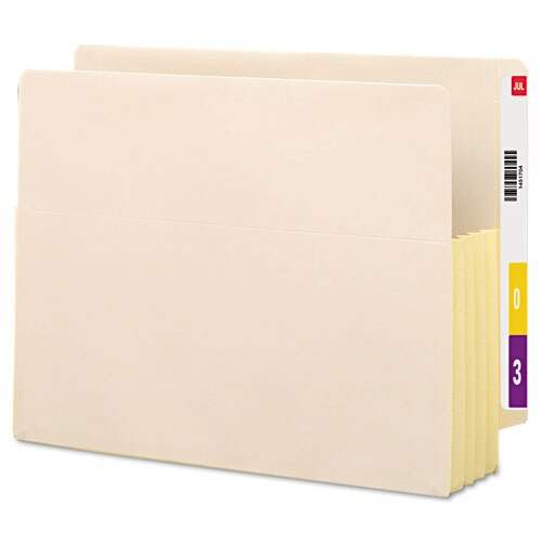 Manila End Tab File Pockets, 5.25" Expansion, Letter Size, Manila, 10/box Manila End Tab File Pockets, 5.25" Expansion, Letter Size, Manila, 10/box