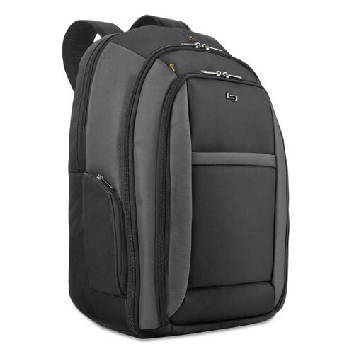 Pro Checkfast Backpack, 16", 13 3/4" X 6 1/2" X 17 3/4", Black Pro Checkfast Backpack, 16", 13 3/4" X 6 1/2" X 17 3/4", Black