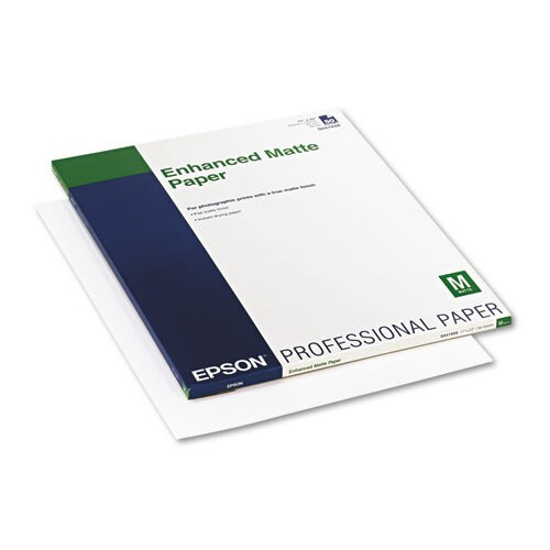 Ultra Premium Matte Presentation Paper, 10 Mil, 17 X 22, Matte White, 50/pack Ultra Premium Matte Presentation Paper, 10 Mil, 17 X 22, Matte White, 50/pack