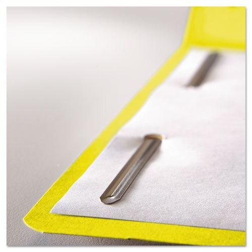 Top Tab Colored 2-fastener Folders, 1/3-cut Tabs, Legal Size, Yellow, 50/box Top Tab Colored 2-fastener Folders, 1/3-cut Tabs, Legal Size, Yellow, 50/box
