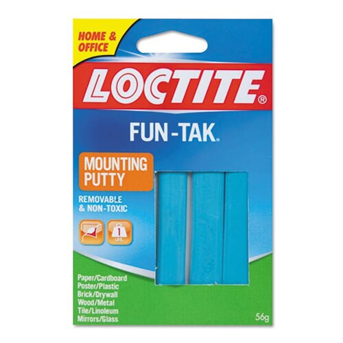 Fun-tak Mounting Putty, 2 Oz Fun-tak Mounting Putty, 2 Oz