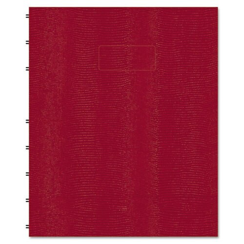 Miraclebind Notebook, 1 Subject, Medium/college Rule, Red Cover, 9.25 X 7.25, 75 Sheets