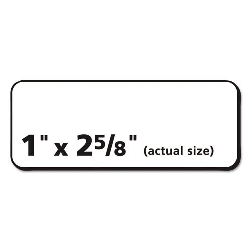 Matte Clear Easy Peel Mailing Labels W/ Sure Feed Technology, Laser Printers, 1 X 2.63, Clear, 30/sheet, 25 Sheets/box Matte Clear Easy Peel Mailing Labels W/ Sure Feed Technology, Laser Printers, 1 X 2.63, Clear, 30/sheet, 25 Sheets/box