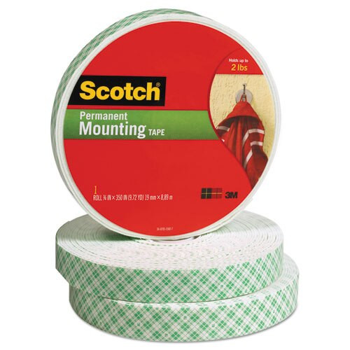 Foam Mounting Double-sided Tape, 3/4" Wide X 350" Long Foam Mounting Double-sided Tape, 3/4" Wide X 350" Long