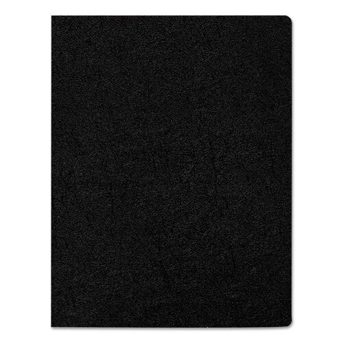 Executive Leather-like Presentation Cover, Round, 11-1/4 X 8-3/4, Black, 200/pk Executive Leather-like Presentation Cover, Round, 11-1/4 X 8-3/4, Black, 200/pk