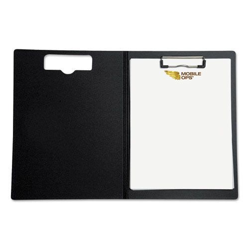 Portfolio Clipboard With Low-profile Clip, 1/2" Capacity, 8 1/2 X 11, Red Portfolio Clipboard With Low-profile Clip, 1/2" Capacity, 8 1/2 X 11, Red