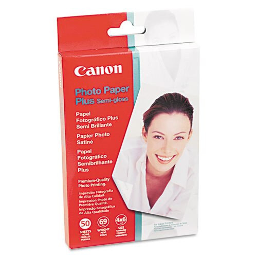 Photo Paper Plus Semi-gloss, 8 X 10, Semi-gloss White, 50/pack Photo Paper Plus Semi-gloss, 8 X 10, Semi-gloss White, 50/pack