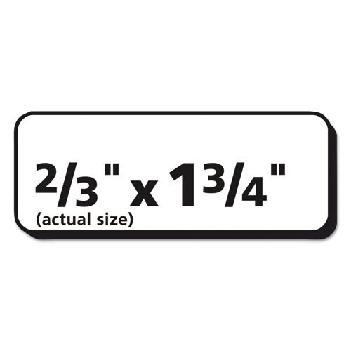 Matte Clear Easy Peel Mailing Labels W/ Sure Feed Technology, Laser Printers, 0.66 X 1.75, Clear, 60/sheet, 10 Sheets/pack Matte Clear Easy Peel Mailing Labels W/ Sure Feed Technology, Laser Printers, 0.66 X 1.75, Clear, 60/sheet, 10 Sheets/pack