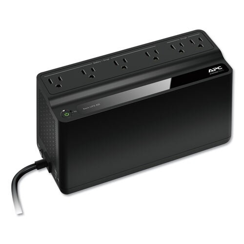 Smart-ups 425 Va Battery Backup System, 6 Outlets, 180j Smart-ups 425 Va Battery Backup System, 6 Outlets, 180j