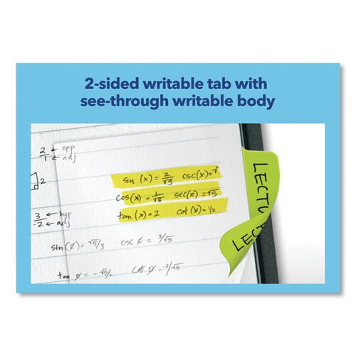 Ultra Tabs Repositionable Standard Tabs, 1/5-cut Tabs, Assorted Primary Colors, 2" Wide, 24/pack Ultra Tabs Repositionable Standard Tabs, 1/5-cut Tabs, Assorted Primary Colors, 2" Wide, 24/pack