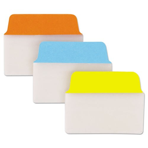 Ultra Tabs Repositionable Standard Tabs, 1/5-cut Tabs, Assorted Primary Colors, 2" Wide, 24/pack Ultra Tabs Repositionable Standard Tabs, 1/5-cut Tabs, Assorted Primary Colors, 2" Wide, 24/pack