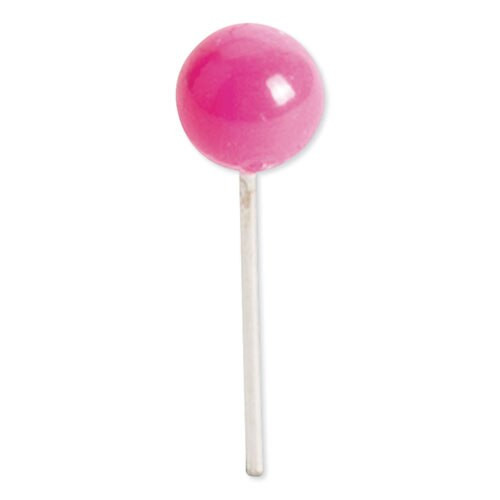 Map Push Pins, Plastic, Assorted, 1/2", 300/pack Map Push Pins, Plastic, Assorted, 1/2", 300/pack