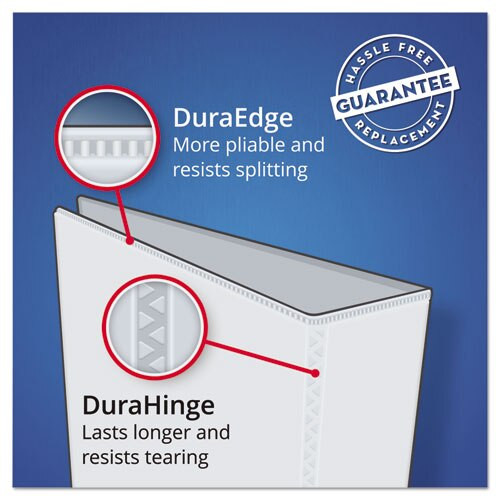 Durable Non-view Binder With Durahinge And Slant Rings, 3 Rings, 2" Capacity, 11 X 8.5, Green Durable Non-view Binder With Durahinge And Slant Rings, 3 Rings, 2" Capacity, 11 X 8.5, Green