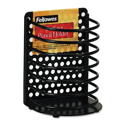 Perf-ect Pencil Cup, Metal, 3 1/2 X 3 X 4 7/8, Black Perf-ect Pencil Cup, Metal, 3 1/2 X 3 X 4 7/8, Black