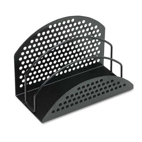 Perf-ect Mini Sorter, 3 Sections, Letter To Legal Size Files, 7" X 3.5" X 4.88", Black Perf-ect Mini Sorter, 3 Sections, Letter To Legal Size Files, 7" X 3.5" X 4.88", Black