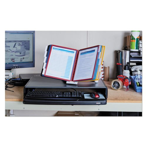Sherpa Desk Reference System, 10 Panels, 10 X 5 5/8 X 13 7/8, Assorted Borders Sherpa Desk Reference System, 10 Panels, 10 X 5 5/8 X 13 7/8, Assorted Borders