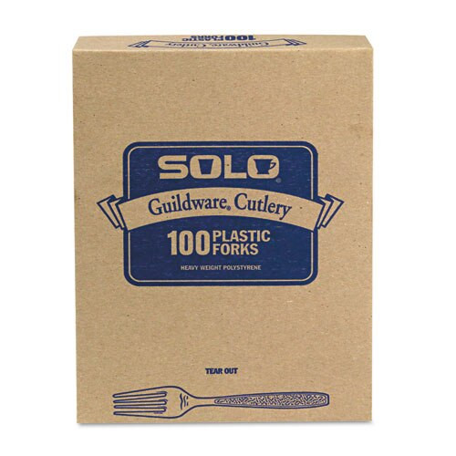 Sweetheart Guildware Polystyrene Forks, Champagne, 100/box, 10 Boxes/carton Sweetheart Guildware Polystyrene Forks, Champagne, 100/box, 10 Boxes/carton
