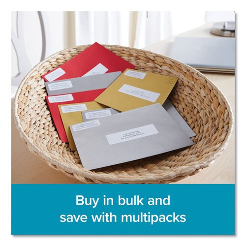 Lw 1-up File Folder, 0.56" X 3.43", White, 130/roll, 6 Rolls/pack Lw 1-up File Folder, 0.56" X 3.43", White, 130/roll, 6 Rolls/pack
