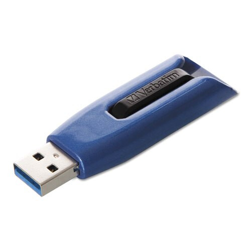 V3 Max Usb 3.0 Flash Drive, 32 Gb, Blue V3 Max Usb 3.0 Flash Drive, 32 Gb, Blue