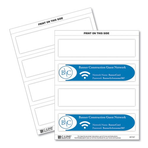 Embossed Tent Cards, White, 2.5 X 8.5, 2 Card/sheet, 50 Sheets/box Embossed Tent Cards, White, 2.5 X 8.5, 2 Card/sheet, 50 Sheets/box