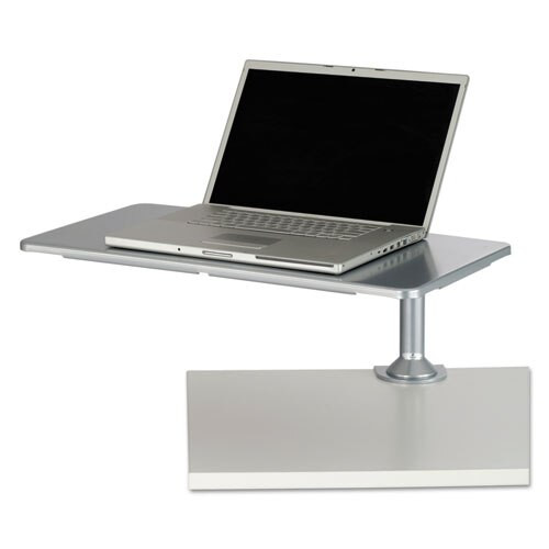 Desktop Sit/stand Workstations, Single Monitor, Silver Desktop Sit/stand Workstations, Single Monitor, Silver