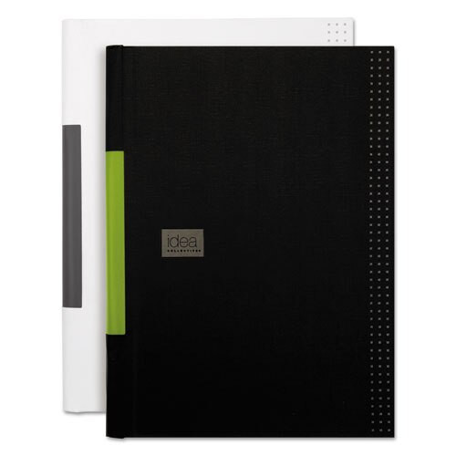 Idea Collective Professional Casebound Hardcover Notebook, 8 1/4 X 11 3/4, Black Idea Collective Professional Casebound Hardcover Notebook, 8 1/4 X 11 3/4, Black