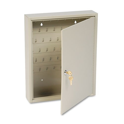 Dupli-key Two-tag Cabinet, 60-key, Welded Steel, Sand, 14 X 3 1/8 X 17 1/2 Dupli-key Two-tag Cabinet, 60-key, Welded Steel, Sand, 14 X 3 1/8 X 17 1/2