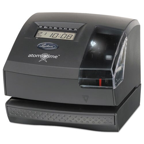 1600e Wireless Atomic Time Recorder With Tru-align Feature, Dark Gray 1600e Wireless Atomic Time Recorder With Tru-align Feature, Dark Gray