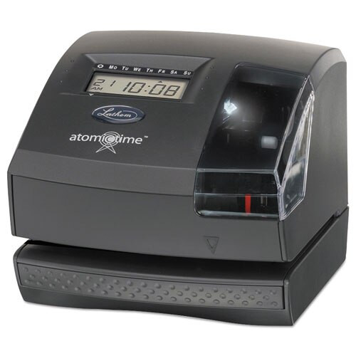 1600e Wireless Atomic Time Recorder With Tru-align Feature, Dark Gray 1600e Wireless Atomic Time Recorder With Tru-align Feature, Dark Gray