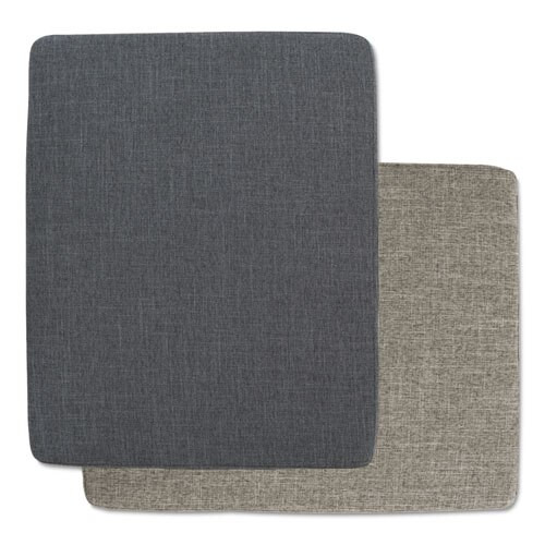 Seat Cushion For File Pedestals, 14.88w X 19.13d X 2.13h, Smoke Seat Cushion For File Pedestals, 14.88w X 19.13d X 2.13h, Smoke