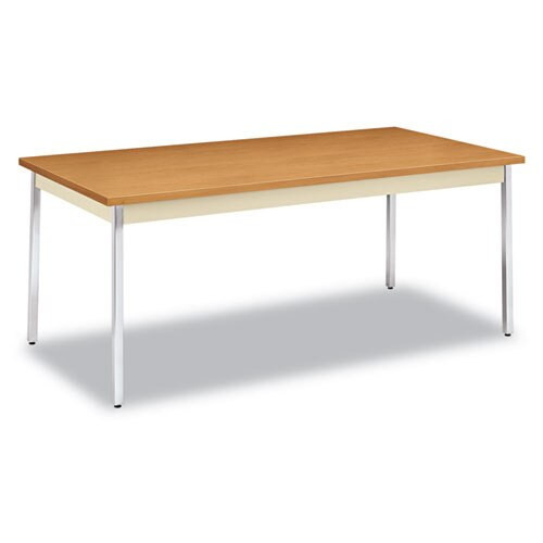 Utility Table, Rectangular, 72w X 36d X 29h, Harvest/putty Utility Table, Rectangular, 72w X 36d X 29h, Harvest/putty