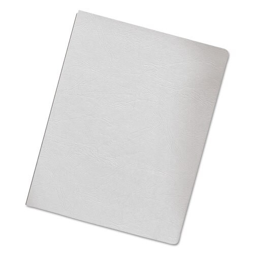 Classic Grain Texture Binding System Covers, 11-1/4 X 8-3/4, White, 200/pack Classic Grain Texture Binding System Covers, 11-1/4 X 8-3/4, White, 200/pack