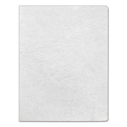 Classic Grain Texture Binding System Covers, 11-1/4 X 8-3/4, White, 200/pack Classic Grain Texture Binding System Covers, 11-1/4 X 8-3/4, White, 200/pack