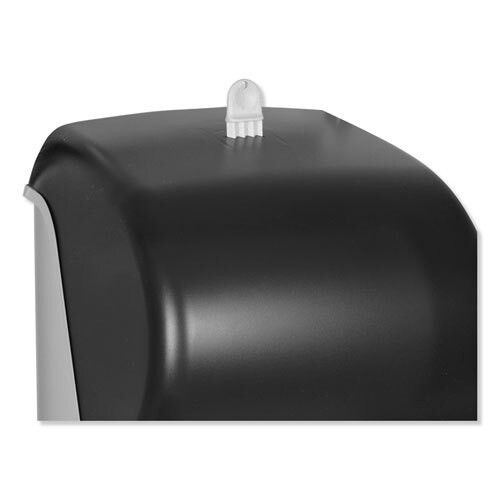 Hand Towel Roll Dispenser, 12 15/16 X 9 1/4 X 15 1/2, Smoke Hand Towel Roll Dispenser, 12 15/16 X 9 1/4 X 15 1/2, Smoke