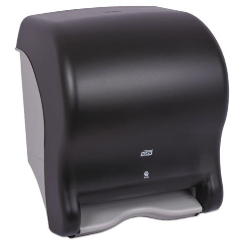 Hand Towel Roll Dispenser, 12 15/16 X 9 1/4 X 15 1/2, Smoke Hand Towel Roll Dispenser, 12 15/16 X 9 1/4 X 15 1/2, Smoke