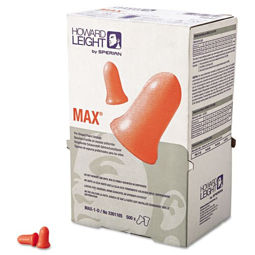 Max-1 D Single-use Earplugs, Cordless, 33nrr, Coral, Ls 500 Refill Max-1 D Single-use Earplugs, Cordless, 33nrr, Coral, Ls 500 Refill